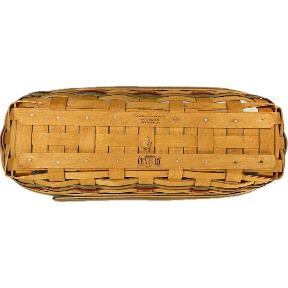 Longaberger 2000 Autumn Reflections Small HARVEST BLESSINGS BASKET 2 Protectors - Picture 7 of 12
